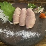 炭焼呑処 うまとら - 但馬鶏のムネタタキ