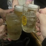 炭焼呑処 うまとら - 乾杯！