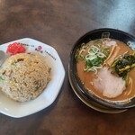 天下一品 - チャーハン定食・味噌・チャーハン普通