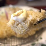 とん唐てん - 浜名湖産のカキフライ