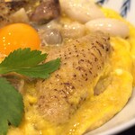 とん唐てん - 一黒軍鶏特製炙り親子丼