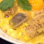 とん唐てん - 一黒軍鶏特製炙り親子丼