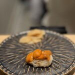 立ち食い鮨極 東桜店 - 雲丹