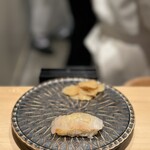 立ち食い鮨極 - ヒラメ