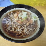 六文そば - げそ天そば¥350