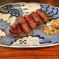 鉄板焼ステーキ 喜扇亭 東京ミッドタウン店 - とにかく、ニンニクとあいすぎ！