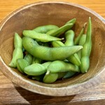 魚崎酒場 きりん - 付き出し(枝豆)