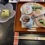 料亭 天王殿 - 枝豆の豆腐