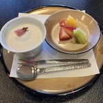 料亭 天王殿 - デザート　ムース