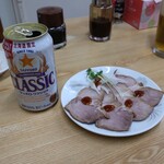 味の三平 - おつまみチャーシュー