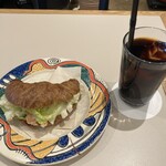 Art Gallery Cafe 茶々華 - クロワッサンサンド