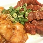 炭火焼肉 ホルモン ひろちゃん - ギアラと上ハラミ