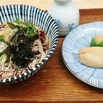 そば処信貴 - 冷やしそば定食800円♪