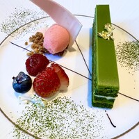 MILANO｜GRILL - 抹茶  オペラ  イチゴソルベ