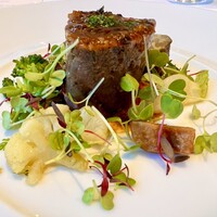 MILANO｜GRILL - 国産牛フィレ  グリル  ワサビ風味  冬野菜  黒コショウソース