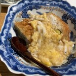 洋食堂 すずき - いさざとうすい豆ののフライにいさざの玉子餡