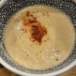 つけ麺 いちびり - シンプルなつけ汁☺️