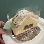 ケーキハウス・ナナ - 焼き栗のモンブラン