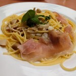 デニーズ - 【NEW】生ハムとポルチーニのペペロンチーノ