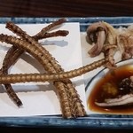 うなぎ 魚政 - 骨煎餅