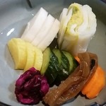 うなぎ 魚政 - お新香