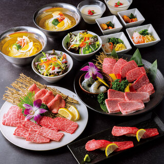 山形牛の稀少部位をメインにお楽しみ頂けるコース料理です。