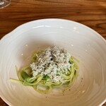 MATSU - 釜揚げしらすと菜の花のパスタ