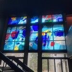 喫茶室baton - 素敵なステンドグラス