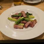 カジュアルフレンチBar 7FUKU - アスパラガスとベーコン