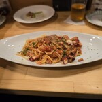 カジュアルフレンチBar 7FUKU - タコとツナのパスタ