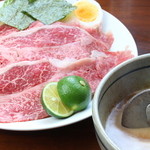 麺屋 五郎 - 和牛胡麻しゃぶつけ麺