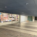 喫茶室baton - 市民会館外通路