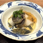 野口 - 【 先付け 】稚鮎と新玉葱