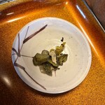 うなぎ料理 丑松 - 漬け物(うなぎ丼に付いてるよ)