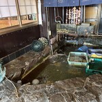 伊豫水軍 - 店内のいけす