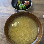 とんかつ 蒼樹 - 豚汁