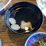 伊豫水軍 - 鯛の身のお吸い物