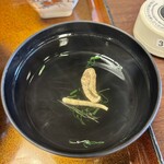 うなぎ料理 丑松 - 肝吸い(うなぎ丼に付いてるよ)