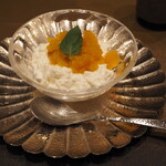 割烹さいお - 豆乳ムース