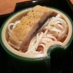 明月記 - 【中付】冷やし素麺（鰻・素麺出汁・振り柚子）