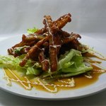 Shunsaiya Arikadotei - 揚げごぼうのサラダ