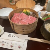 すき焼きと牛まぶし ももしき - 