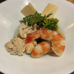 神馬 - 筍、海老、鯛の子、木の芽