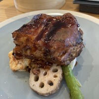 ヴィラブランシュ - ランチセットメインのスペアリブ