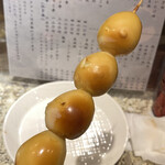 伸喜 - うずら串　220円