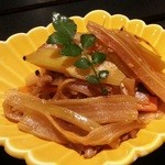 割鮮 吉在門 - セロリのきんぴら