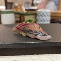 神楽坂 鮨 弥栄 - 鯵