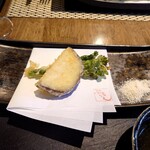 創作天ぷらと酒とワイン ぷらりん - 菜の花とシルクスイート