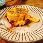 旬菜バール リカリカーレ - やけくそハンバーグ