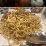 味のまる藤 - 白魚唐揚げ